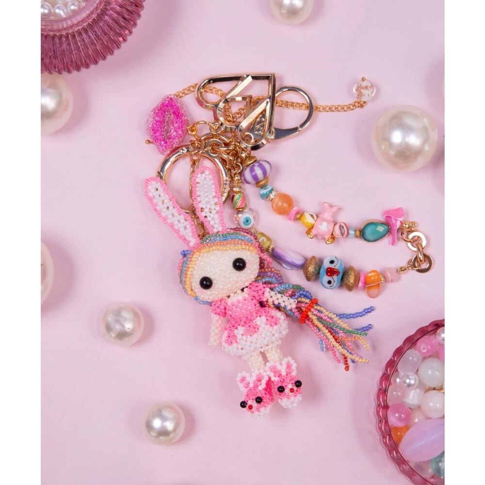 Minime Paris Doll Charm Keyring-Ballet Edition